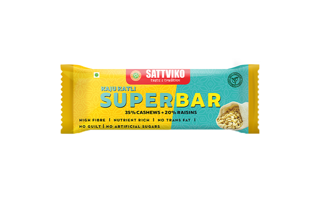 Sattviko Kaju Katli Superbar    Pack  30 grams
